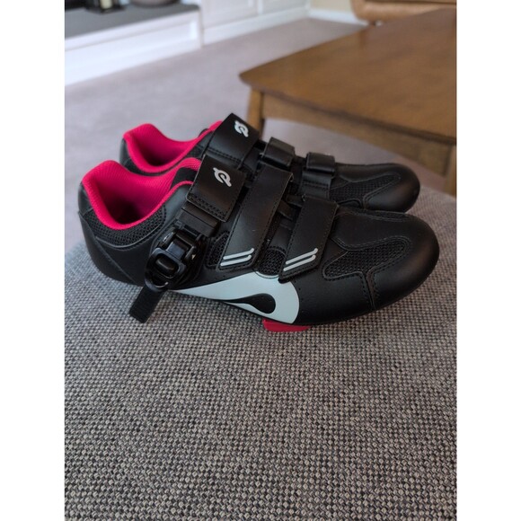 Perfect Peloton cycling bike shoes with look delta cleats EU 40 US women's 9 - Picture 1 of 7